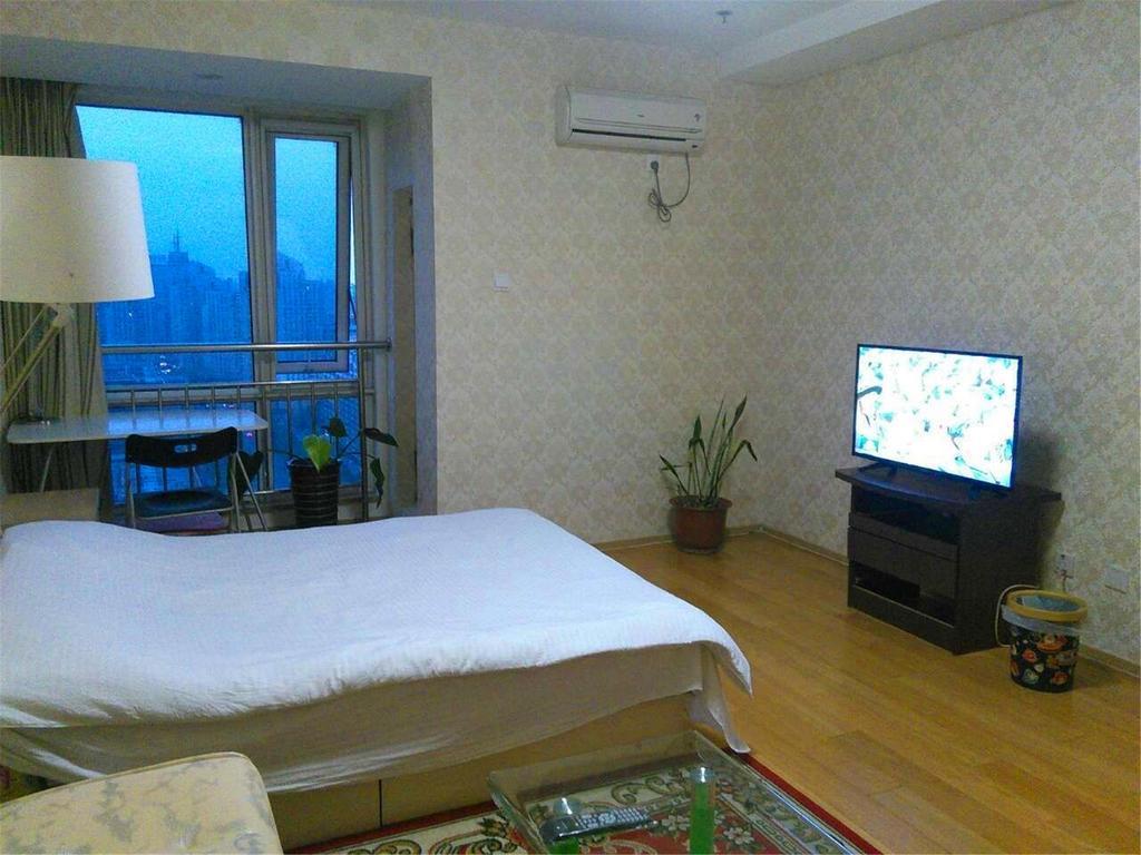 Beijing Tiandi Huadian Hotel Apartment Youlehui Branch Exteriör bild