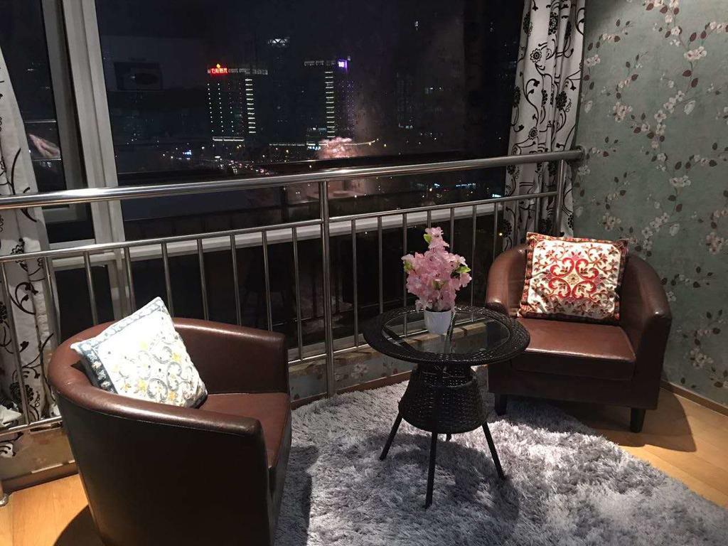 Beijing Tiandi Huadian Hotel Apartment Youlehui Branch Exteriör bild